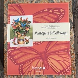 Pop-Up Flower Bouquet - Butterflies & Buttercups
